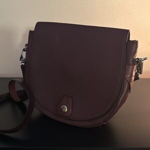 OG Rag & Bone Burgundy/Wine Leather Satchel